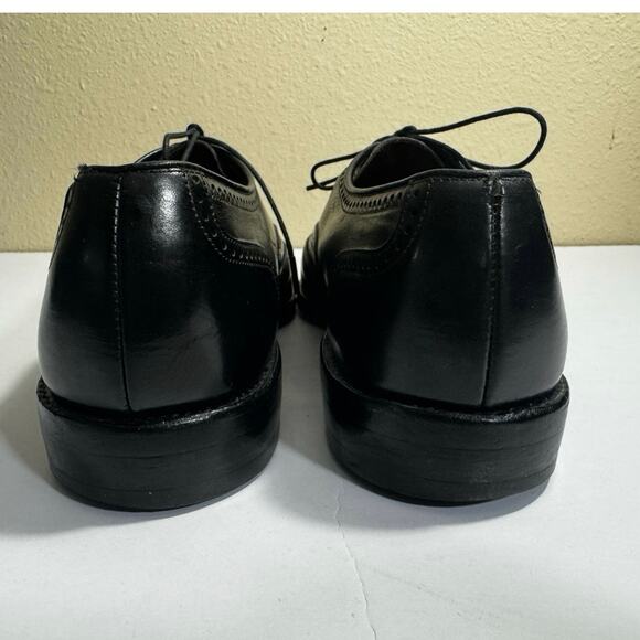 EUC Allen Edmonds Men\'s Marlow Black Wingtip Dress Shoes - Size 8